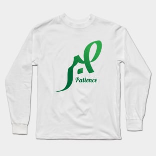 Patience صبر Long Sleeve T-Shirt